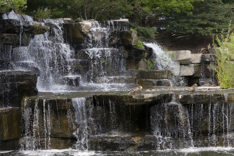 Garden Fountain Installation