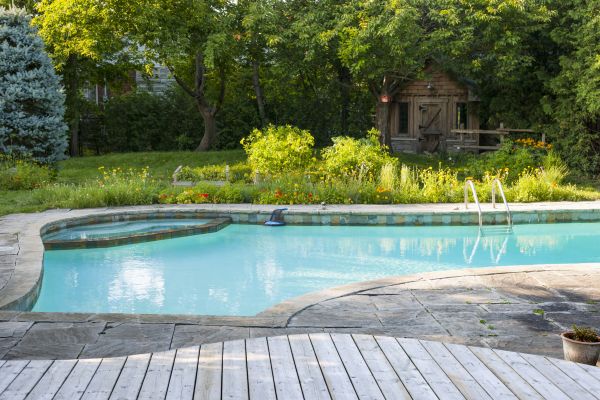 Pool Garden Design