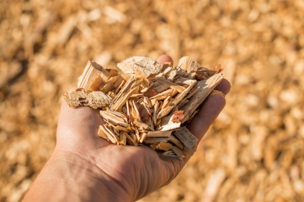 Wood Chips Spreading Service