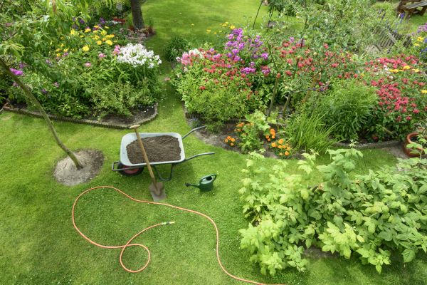 Flower Bed Construction in Bellevue