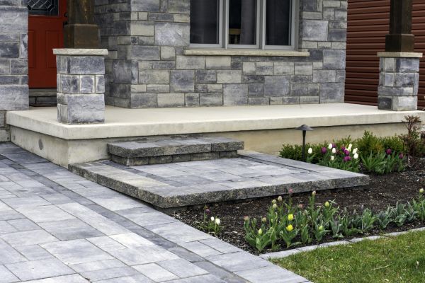 Front Yard Hardscaping